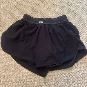 ALO Yoga Black Performance Shorts